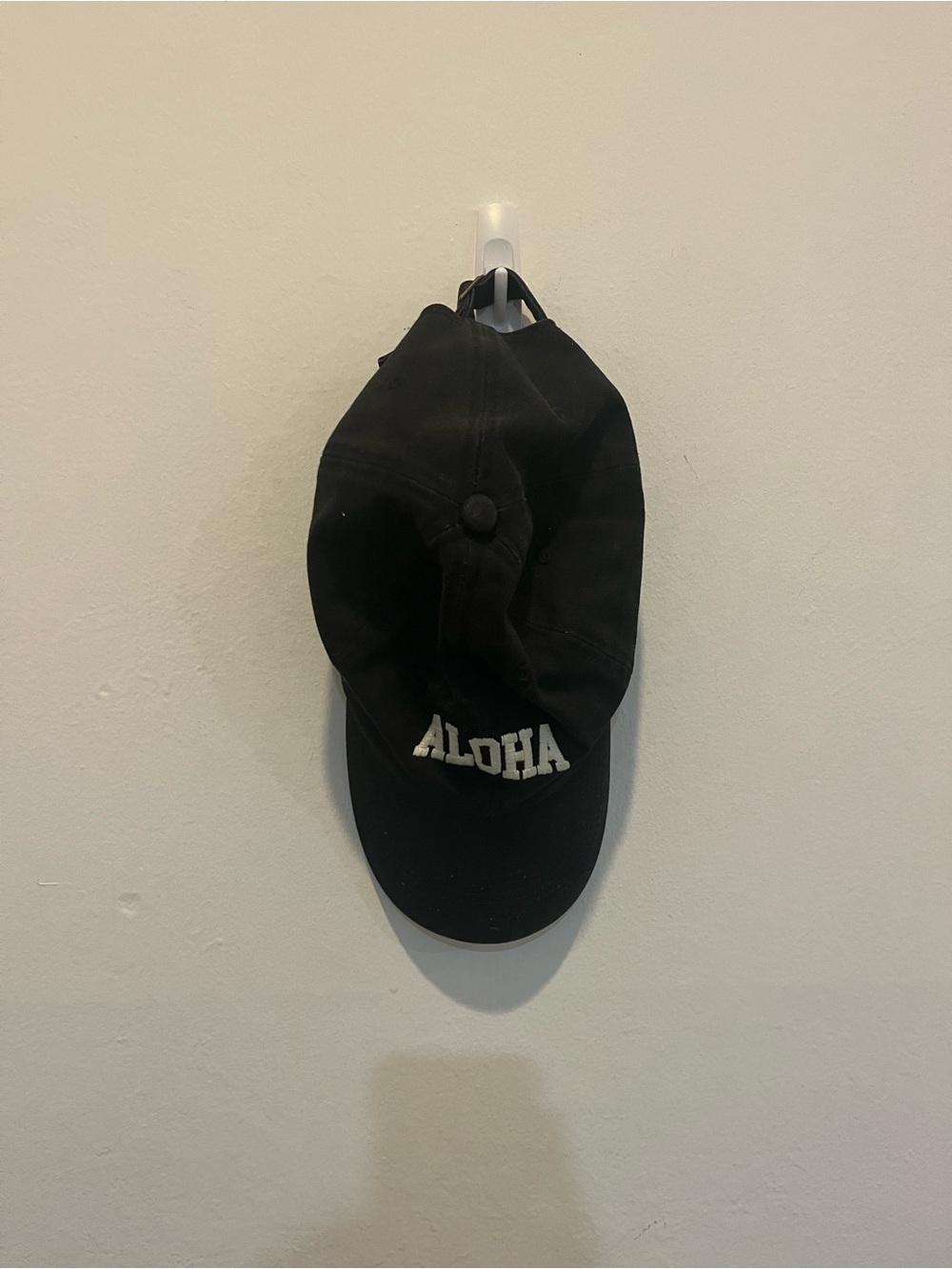 Aloha Black Baseball Cap